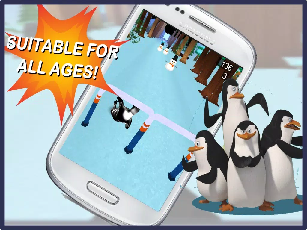 Penguin Run 3D: Polar Dash! iPad  スクリーンショット
