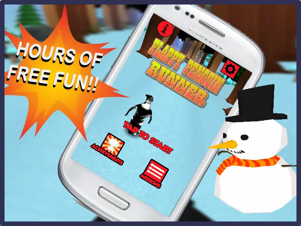 Penguin Run 3D: Polar Dash! iPad  スクリーンショット