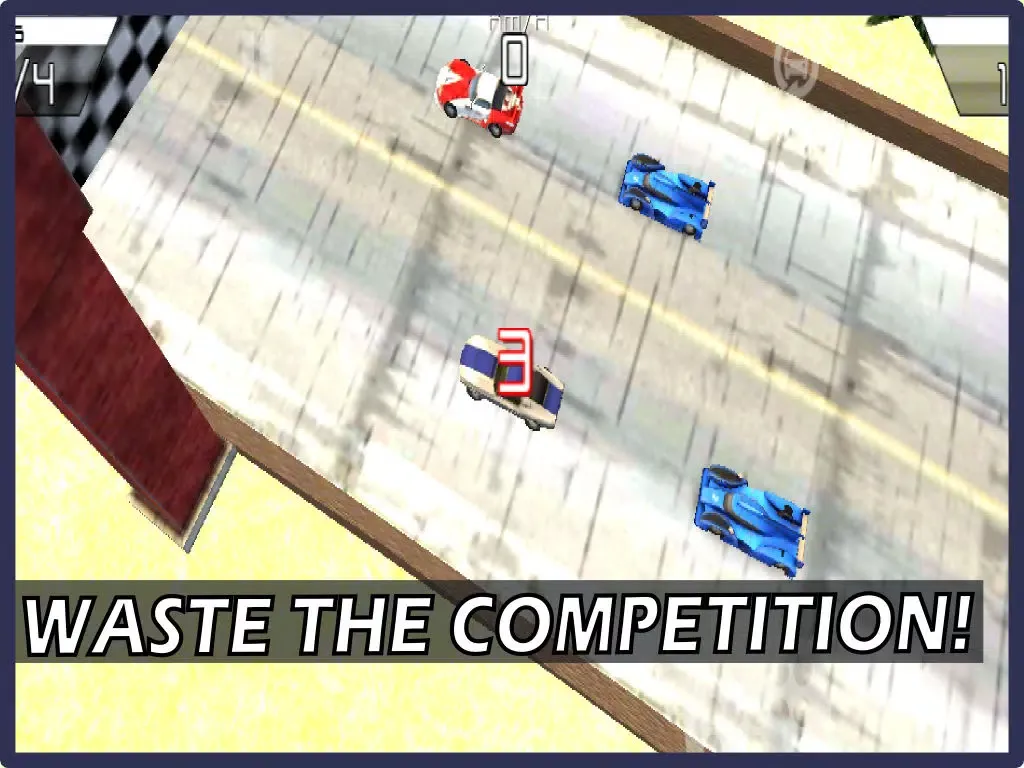 Screenshot di Nitro Burnout Racing iPad 
