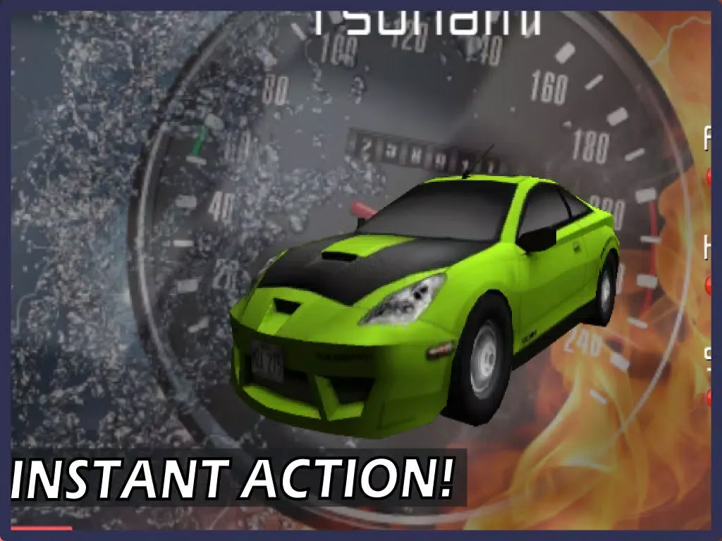 Screenshot di Nitro Burnout Racing iPad 