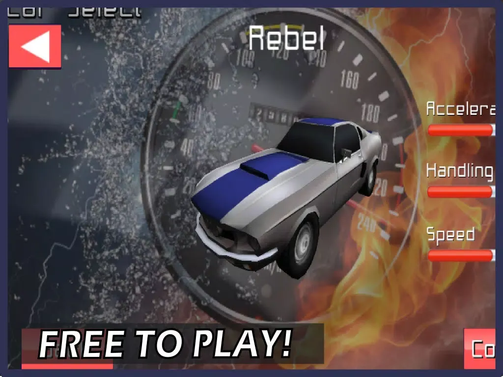 Screenshot di Nitro Burnout Racing iPad 