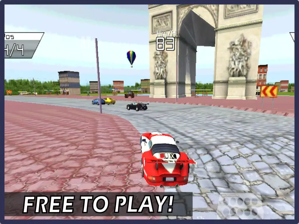 ภาพหน้าจอของ Racer: Traffic iPad 
