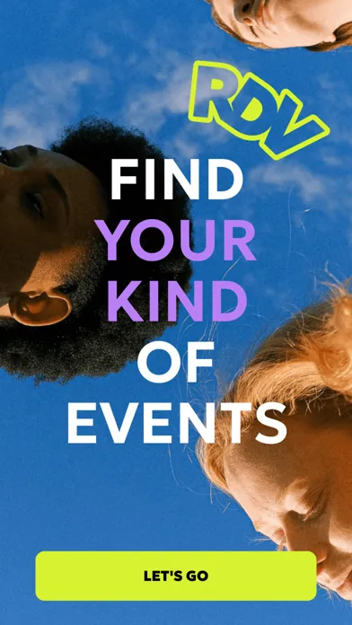 Tangkapan skrin Rendezvous - Discover Events