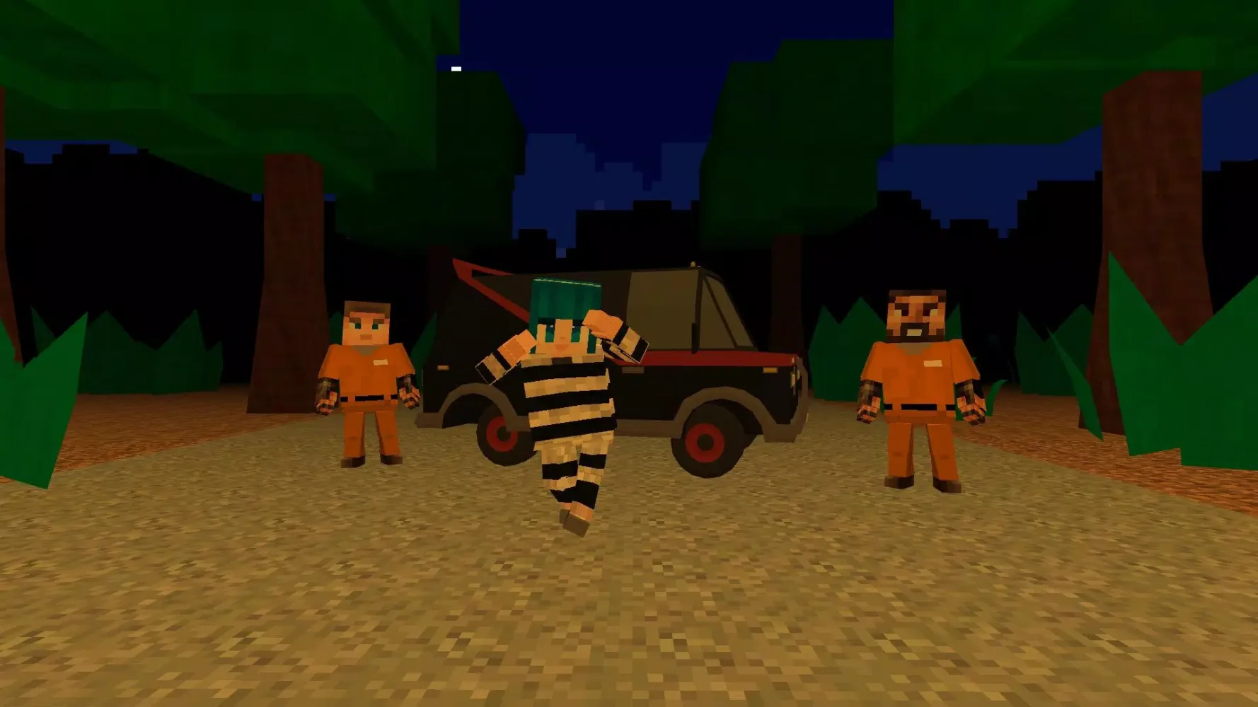 Emma and Noob: Prison Escape स्क्रीनशॉट