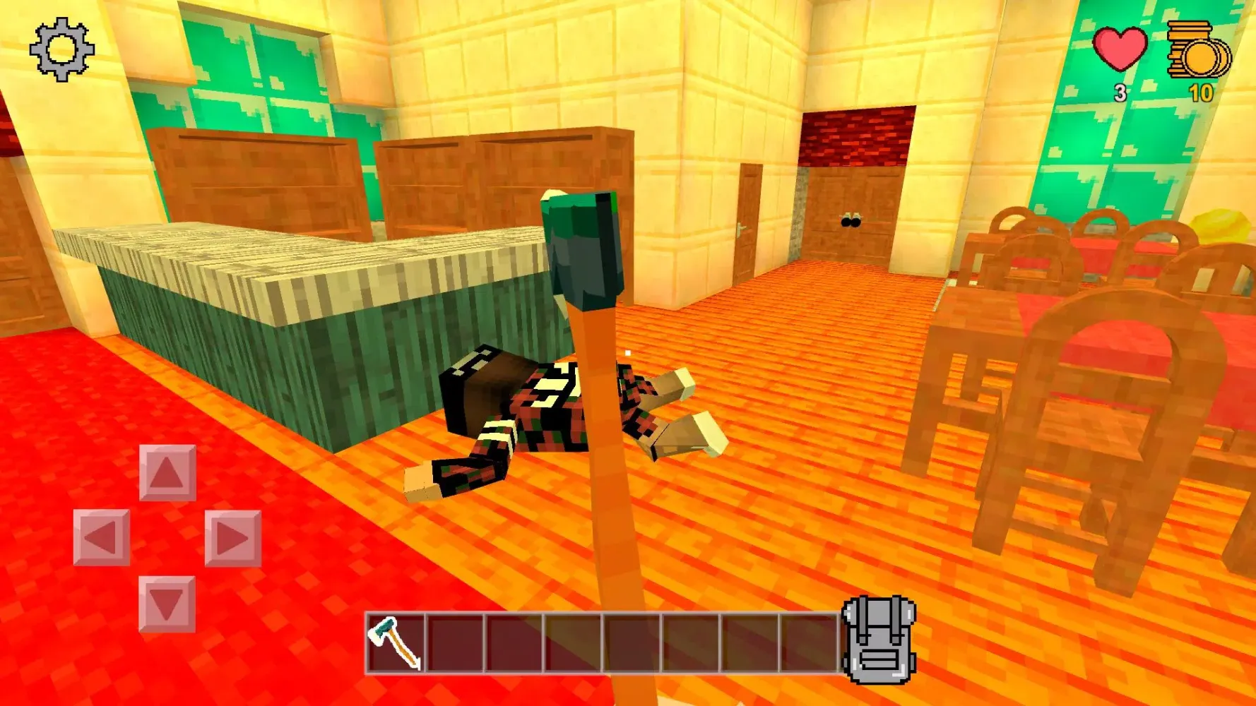 Scary murder in hotel craft スクリーンショット
