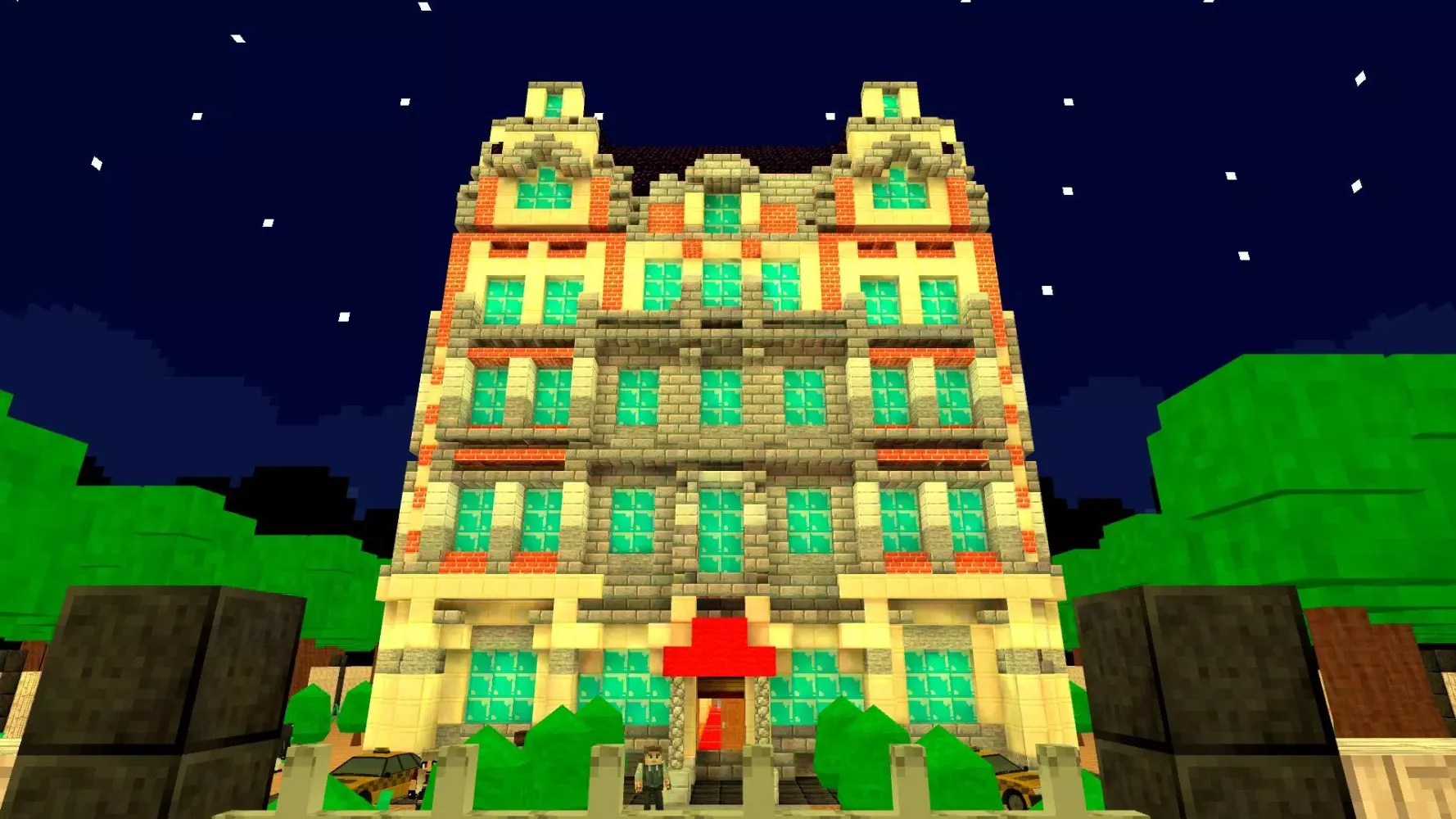 Scary murder in hotel craft スクリーンショット