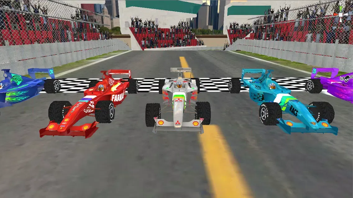 Capturas de tela do Hot Pursuit Formula Racing 3D