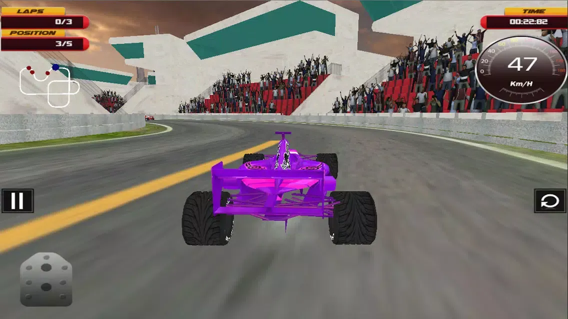 Capturas de tela do Hot Pursuit Formula Racing 3D