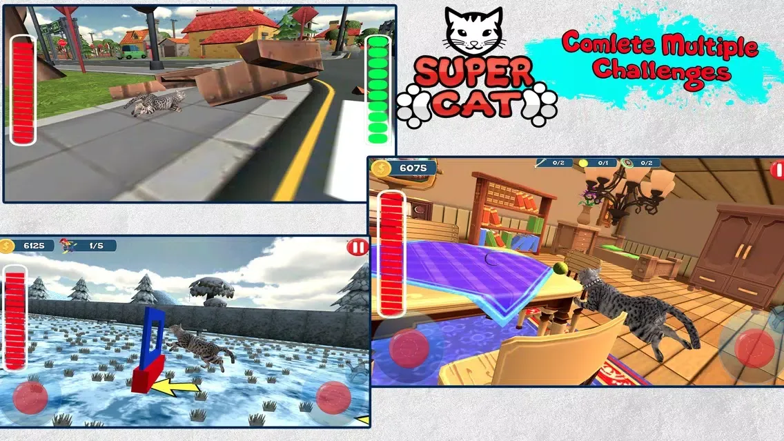 Ảnh chụp màn hình của Super Cat 3D