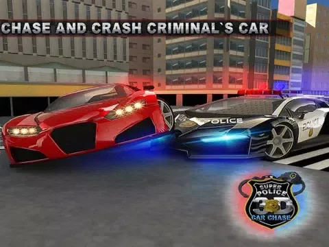 Zrzuty ekranu Super Police Car Chase 3D iPad 