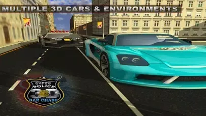 Zrzuty ekranu Super Police Car Chase 3D