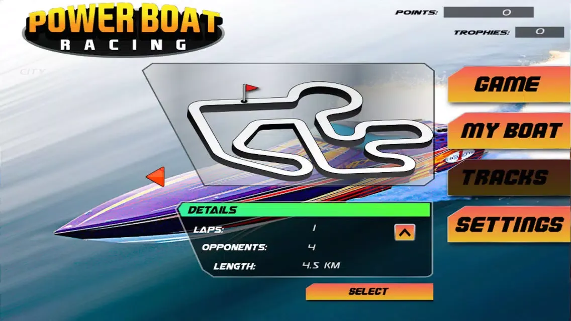 Super PowerBoat Racing 3D应用截图