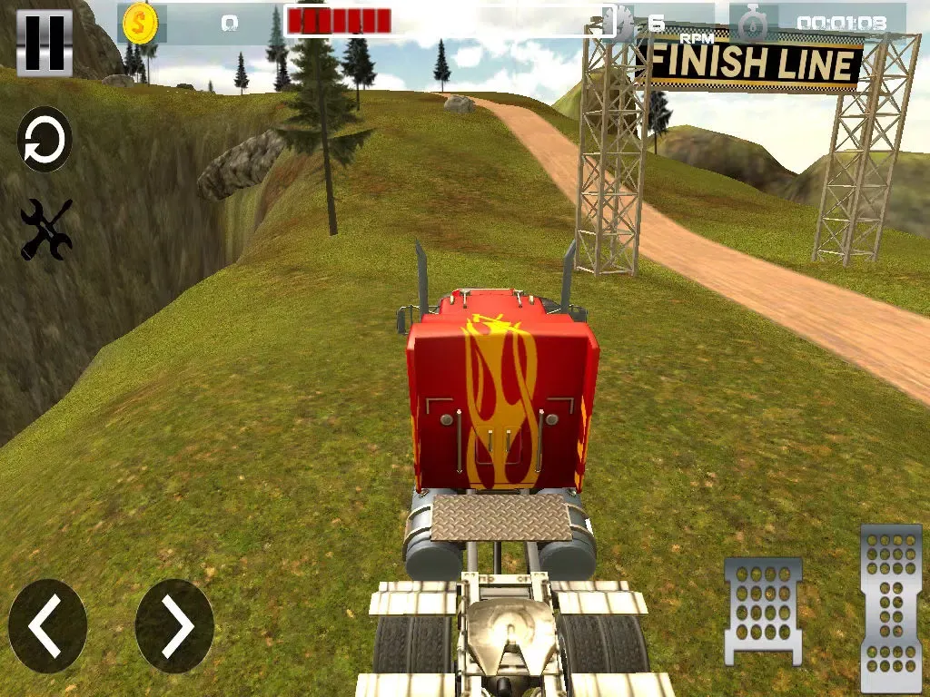 4x4 Super Truck Hill Climb 3D iPad  スクリーンショット