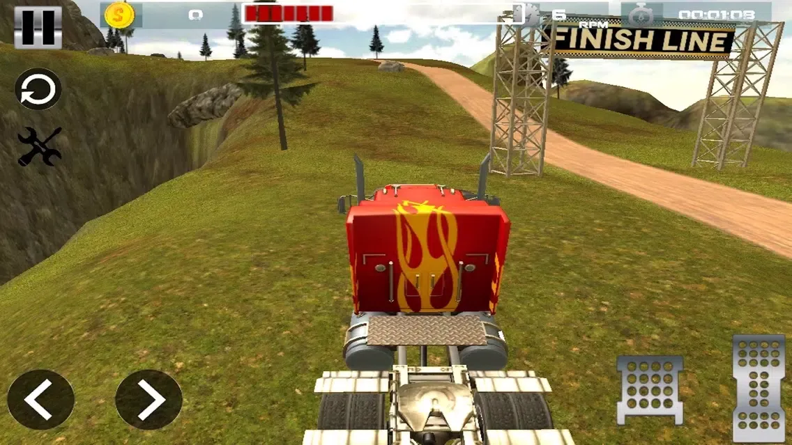 4x4 Super Truck Hill Climb 3D スクリーンショット
