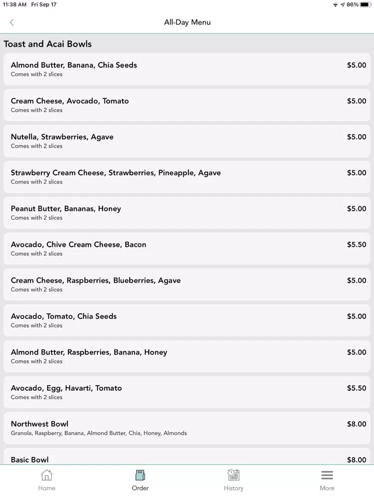 Renee's at The Kroc iPad  Screenshots