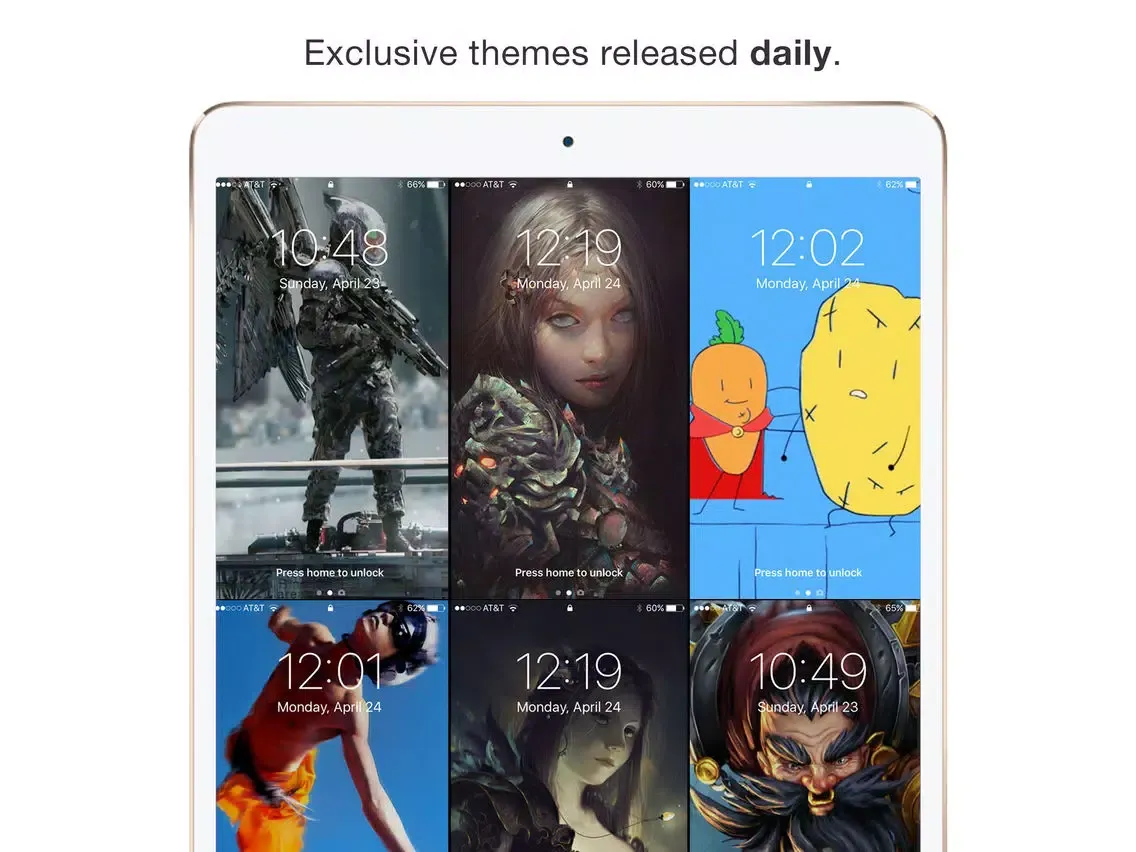 صور Live Lock Screens by ArtLords iPad 