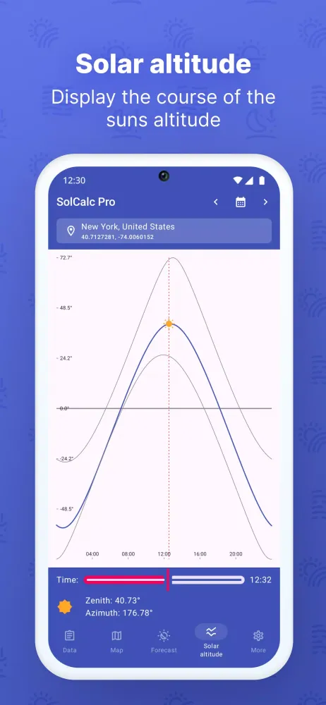 SolCalc スクリーンショット