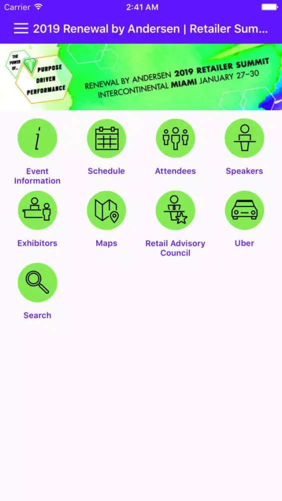 RbA Events سکرین شاٹس