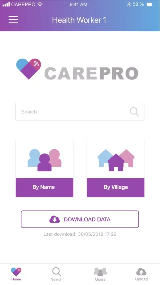 Скриншоты CarePro Vitals