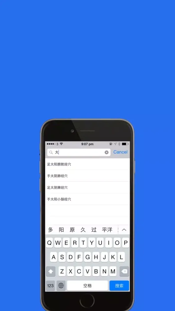 Capturas de tela do 中医穴位大全