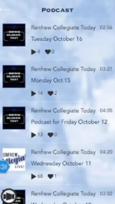The Renfrew Collegiate App应用截图