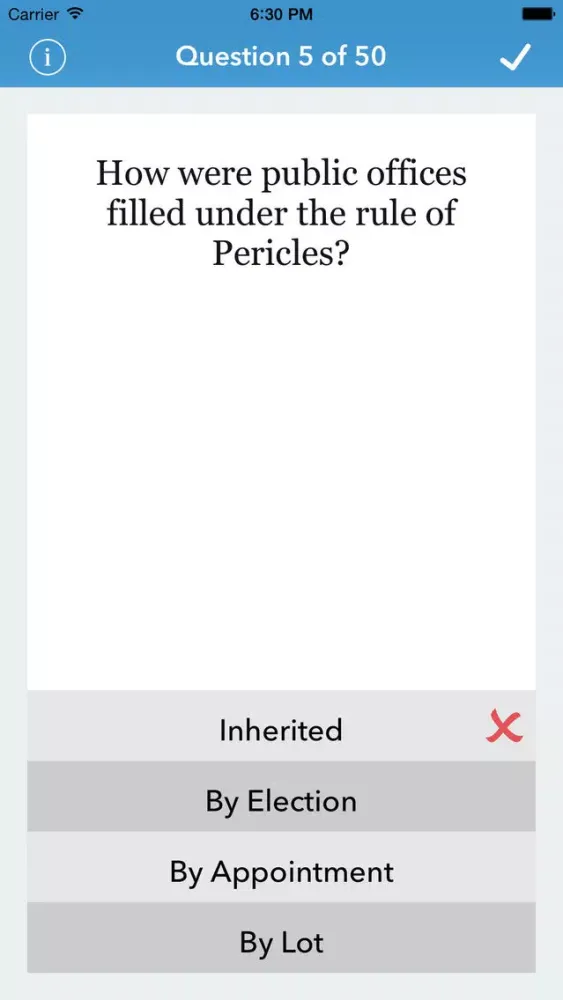Screenshot di World History Trivia for The Factual Intellectual®