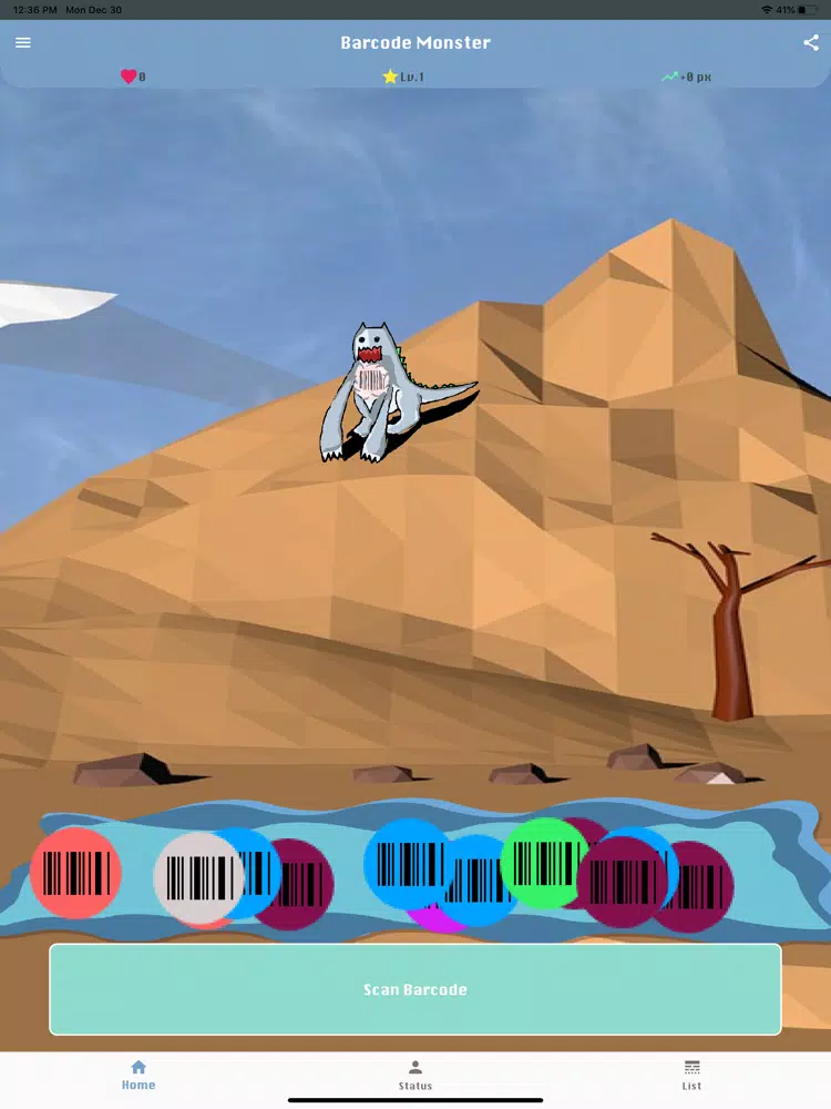 Barcode Monster -Simulation- iPad  स्क्रीनशॉट