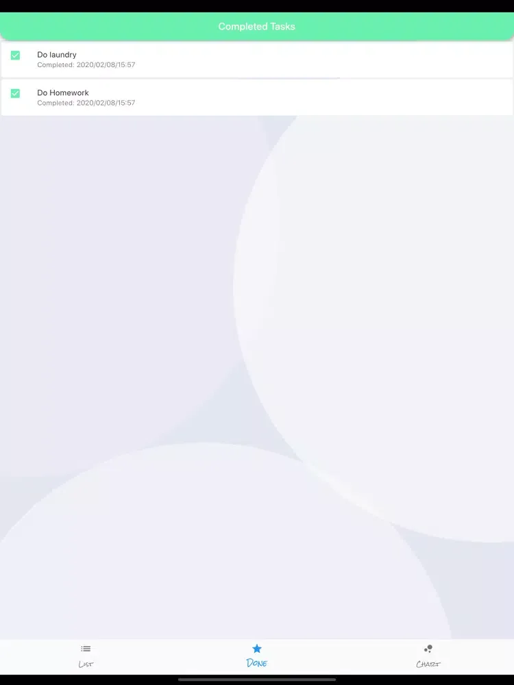 ListApp -TODO Task Manager- iPad  Screenshots