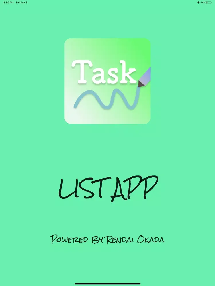 ListApp -TODO Task Manager- iPad  Screenshots