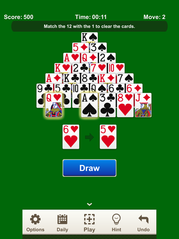 Solitaire Pyramid - Card Game iPad  스크린샷