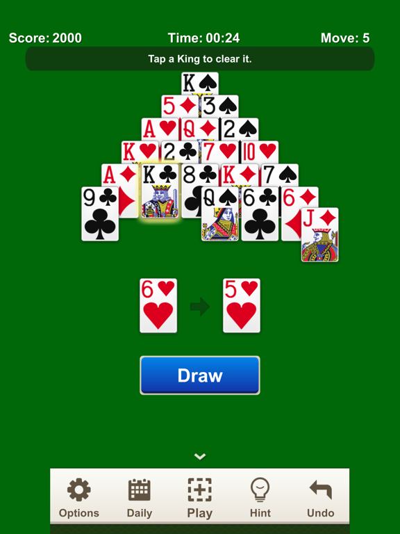 Solitaire Pyramid - Card Game iPad  스크린샷