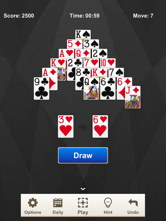 Solitaire Pyramid - Card Game iPad  스크린샷