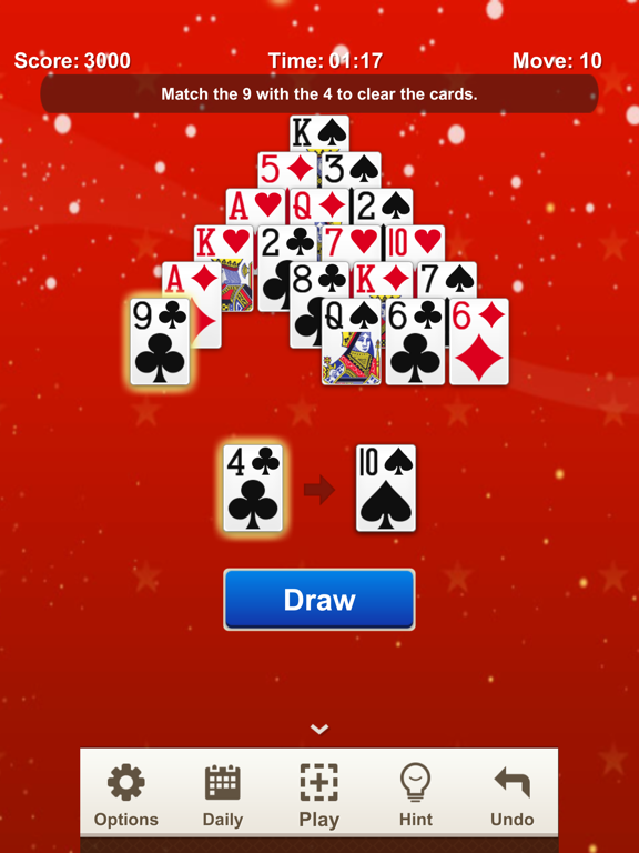 Solitaire Pyramid - Card Game iPad  스크린샷