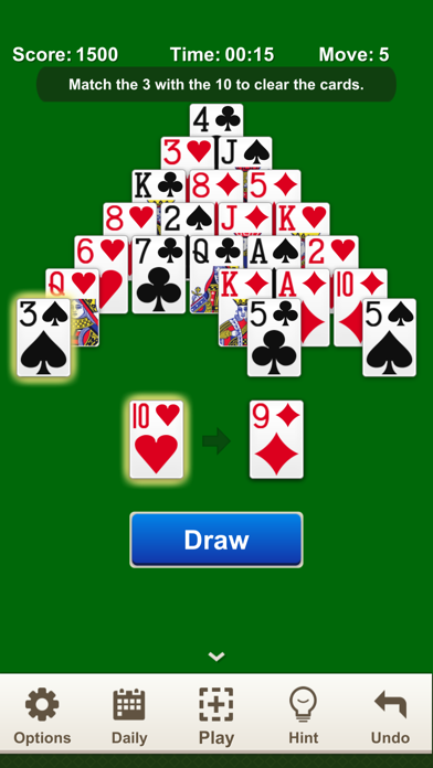 Solitaire Pyramid - Card Game 스크린샷
