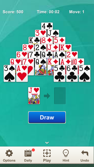 Solitaire Pyramid - Card Game 스크린샷