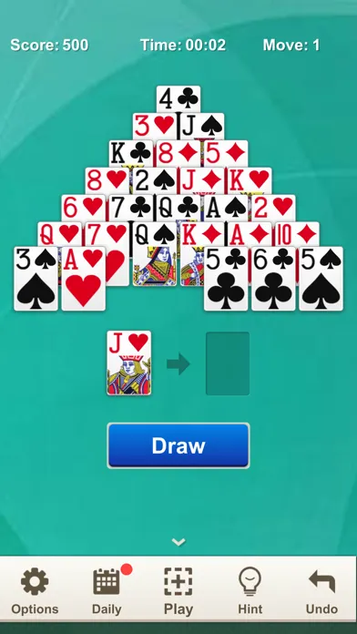 ภาพหน้าจอของ Solitaire Pyramid - Card Game