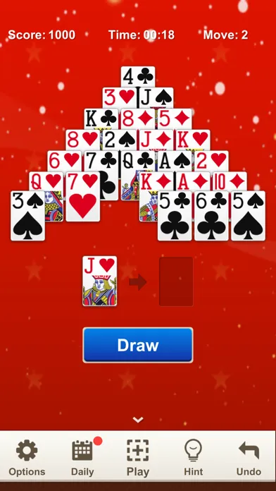 ภาพหน้าจอของ Solitaire Pyramid - Card Game