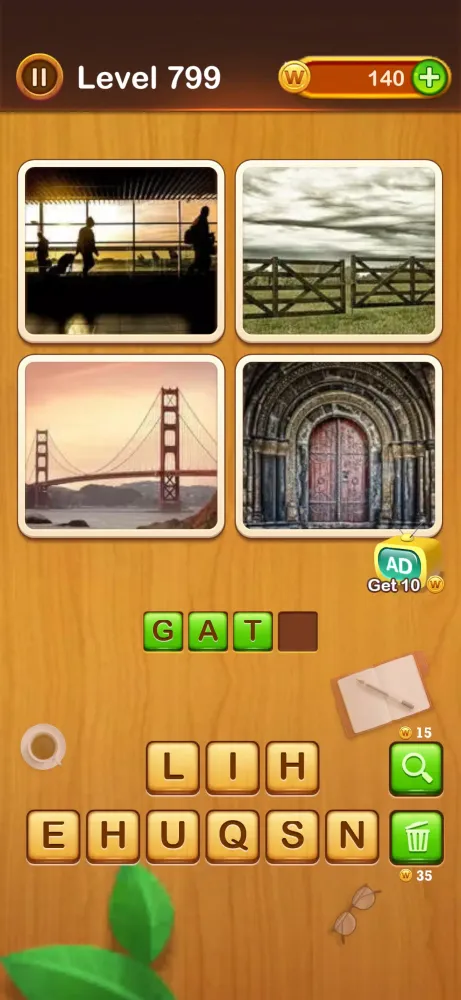 تصاویر Word Search 4 Pics 1 Word