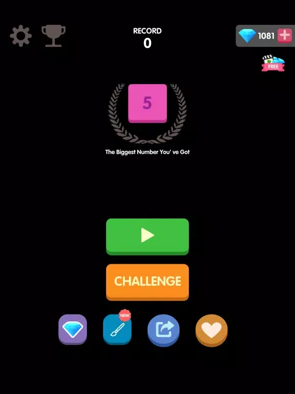 Capturas de tela do Merge Block Number Puzzle iPad 