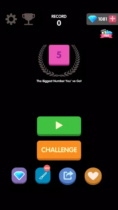Capturas de tela do Merge Block Number Puzzle
