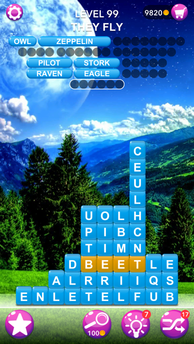 Screenshot di Word Tiles - Word Puzzles