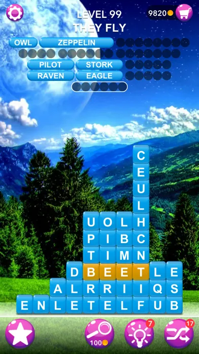 Word Tiles - Word Puzzles 스크린샷