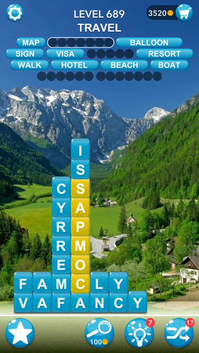 Screenshot di Word Tiles - Word Puzzles