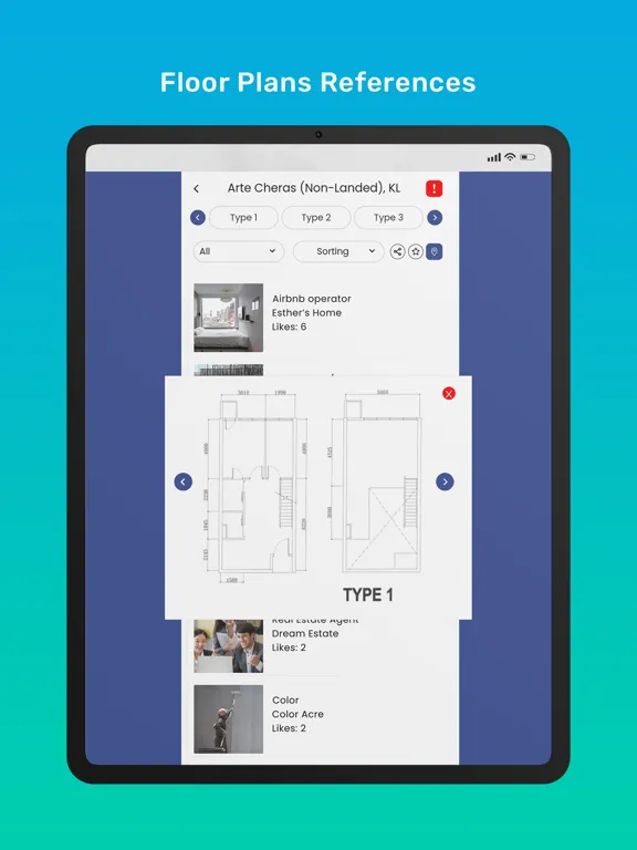 Capturas de tela do Renovation Hub Interior Design iPad 