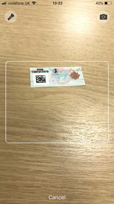 Tangkapan layar DTS Field Authentication
