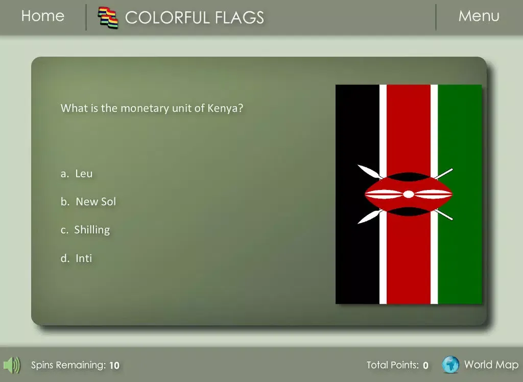 Zrzuty ekranu Colorful Flags Lite iPad 