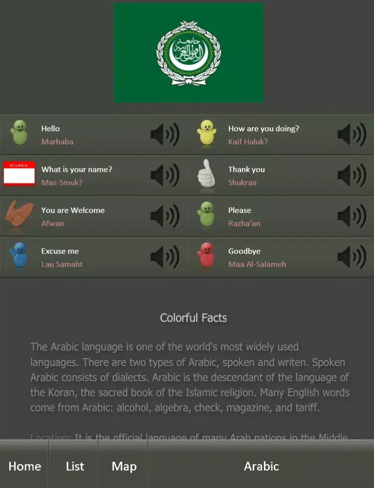 Zrzuty ekranu Colorful Flags Lite iPad 