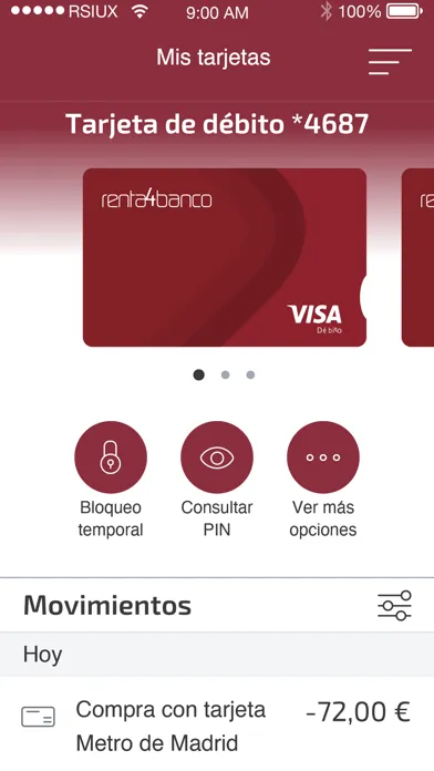 Screenshot di Renta 4 Pay