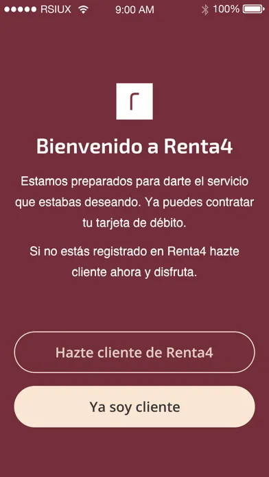 Screenshot di Renta 4 Pay