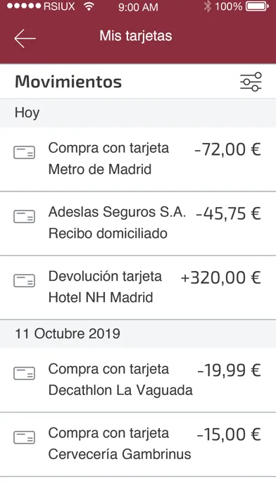 Screenshot di Renta 4 Pay